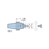 Face Mill Apbor Type A BBT50 - Big-tools Industrial Supply Tools for Metal Cutting